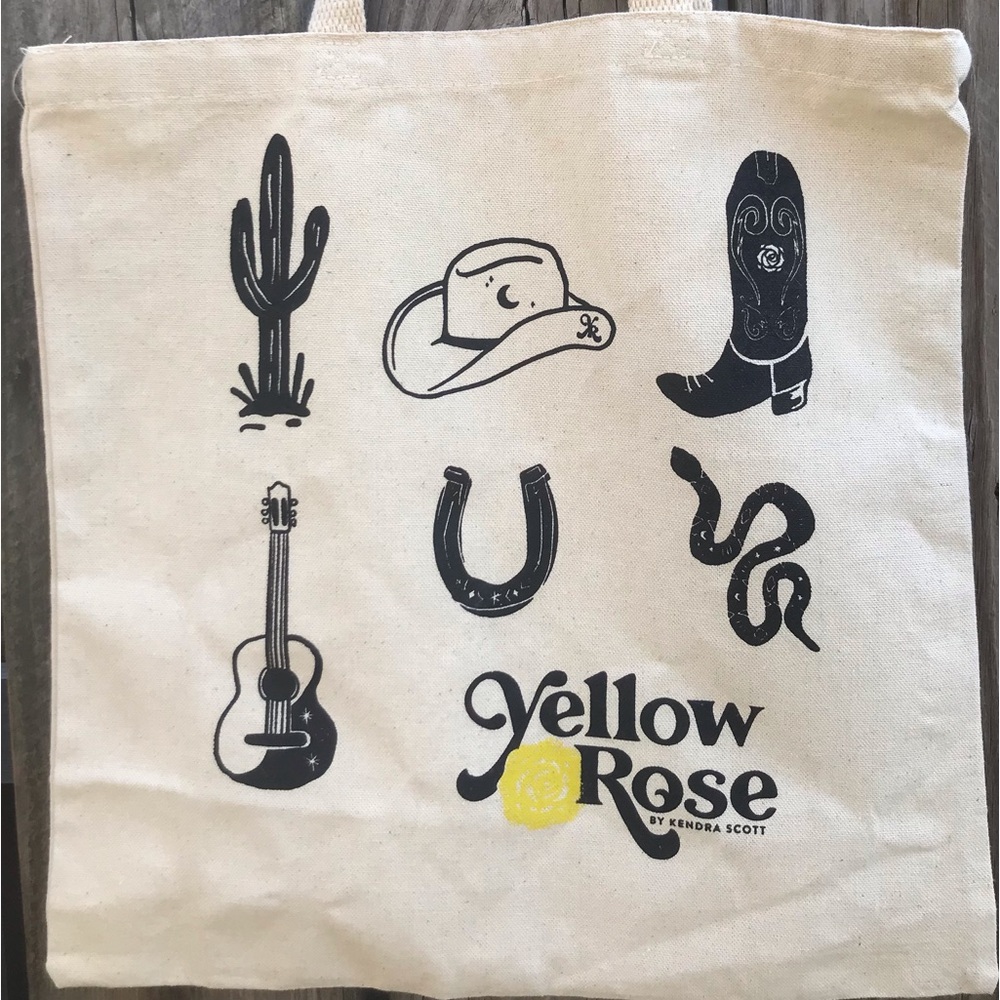 Kendra Scott Yellow Rose Tote